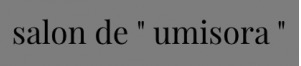 salon de "umisora"